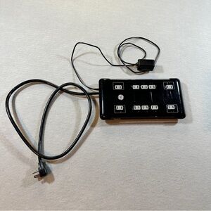 GE UltraPro 10 Outlet Surge Protector Power Strip w/ USB Charging Dock